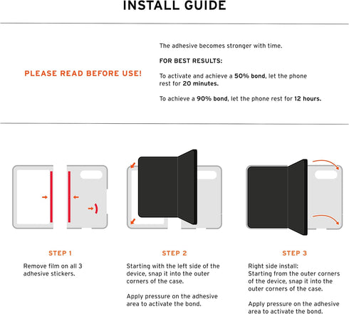 UAG iPhone Duo Case Mouve XTE with Kickstand