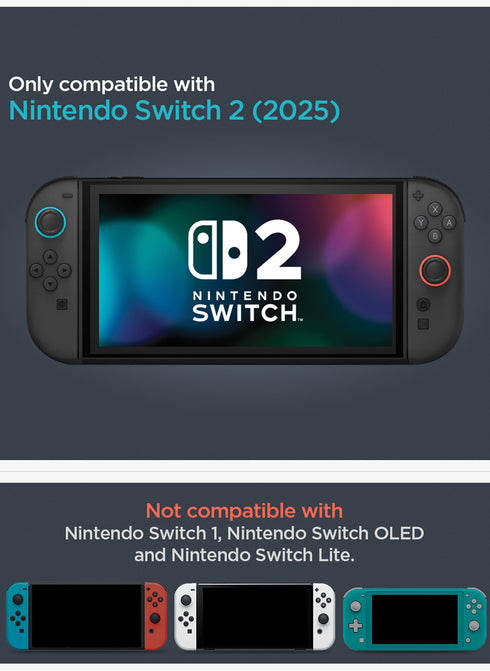 Spigen Nintendo Switch 2 Handheld Case Rugged Armor w/ Strap