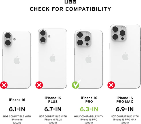 UAG iPhone 16 PRO Case Pathfinder (MagSafe)