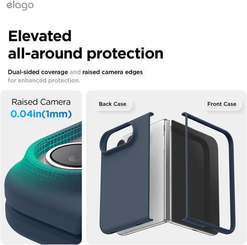 elago iPhone Duo Case Magnetic Silicone (MagSafe Compatible)