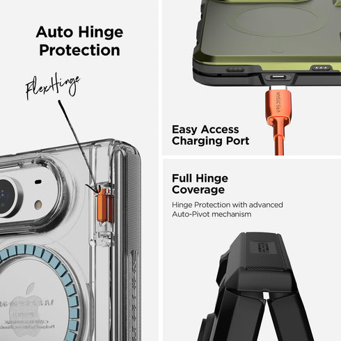 VRS Design iPhone Duo Case TerraGuard Modern with Screen Protector (MagSafe)