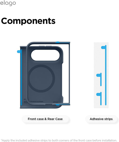elago iPhone Duo Case Magnetic Silicone (MagSafe Compatible)