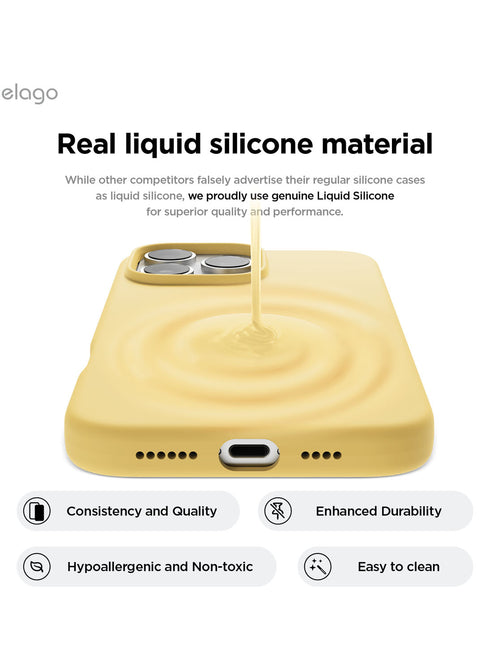 elago iPhone 16 Pro MAX Case Liquid Silicone