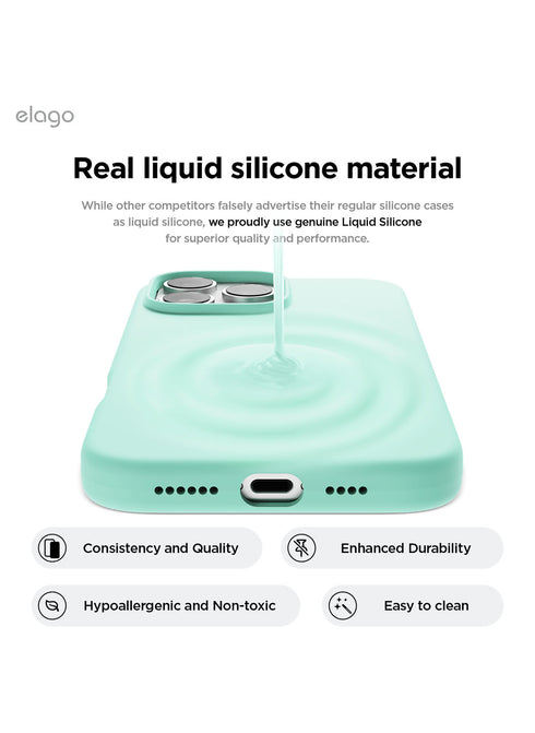 elago iPhone 16 Pro MAX Case Liquid Silicone