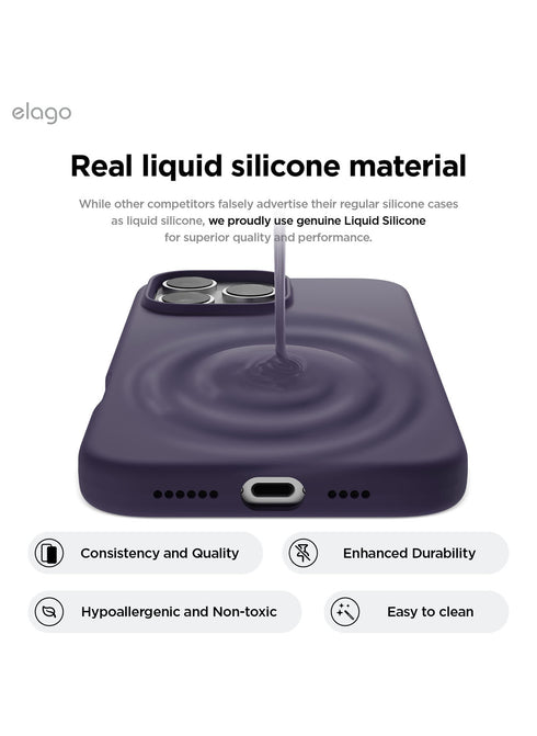 elago iPhone 16 Pro MAX Case Liquid Silicone