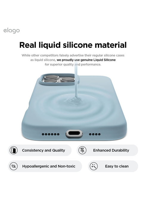 elago iPhone 16 Pro MAX Case Liquid Silicone