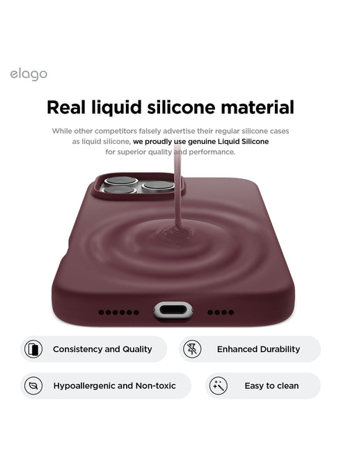 elago iPhone 16 PRO Case Liquid Silicone