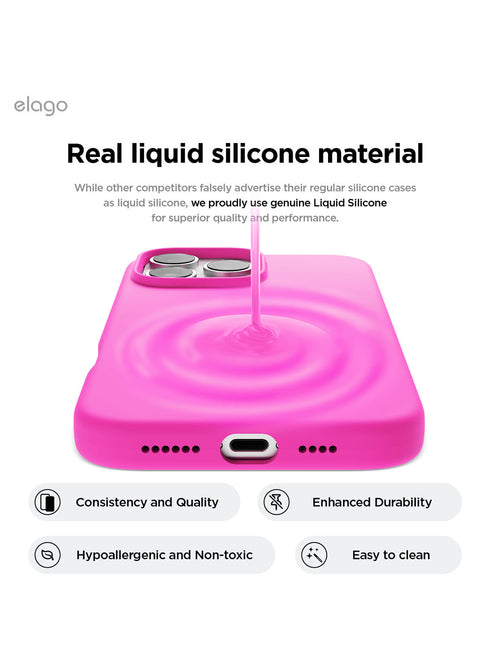 elago iPhone 16 Pro MAX Case Liquid Silicone