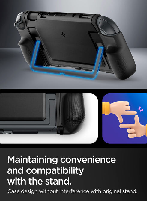 Spigen Nintendo Switch 2 Case Dual Grip w/ Kickstand