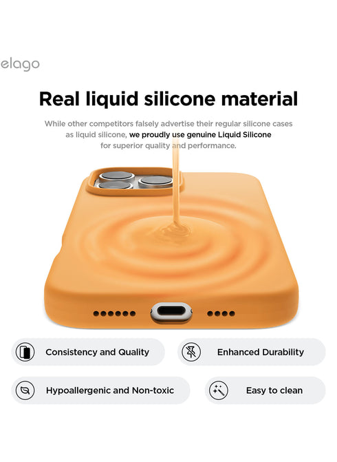 elago iPhone 16 Pro MAX Case Liquid Silicone