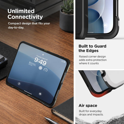 VRS Design iPhone Duo Case TerraGuard Modern with Screen Protector (MagSafe)