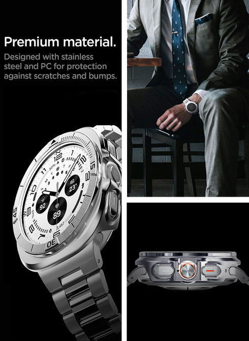 Spigen Samsung Galaxy Watch ULTRA (47mm) Bezel Ring Protector Bezel Tune PRO