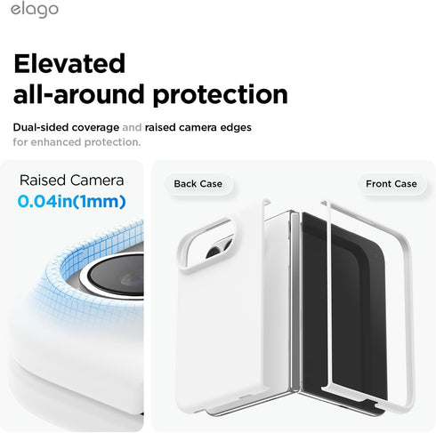 elago iPhone Duo Case Magnetic Silicone (MagSafe Compatible)