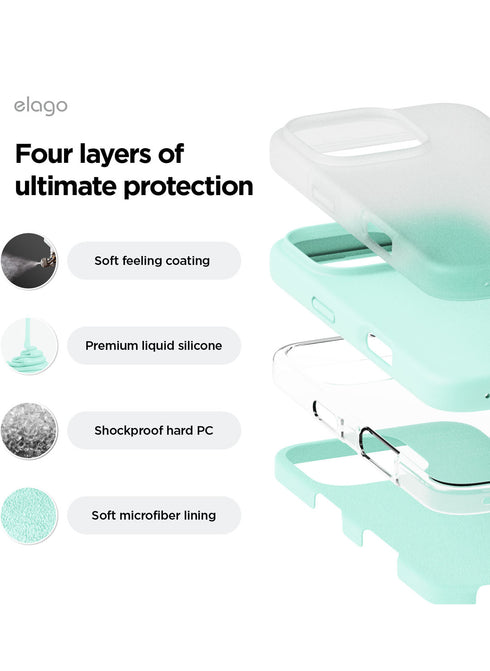 elago iPhone 16 Pro MAX Case Liquid Silicone