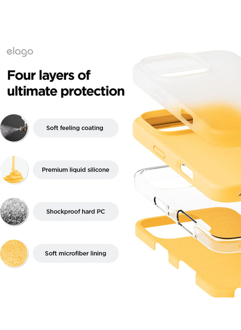 elago iPhone 16 Pro MAX Case Liquid Silicone