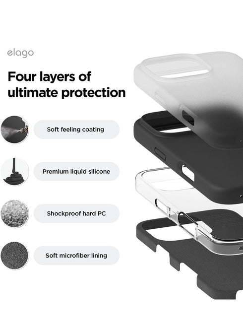 elago iPhone 16 Pro MAX Case Liquid Silicone