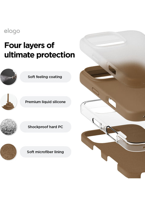 elago iPhone 16 PRO Case Liquid Silicone
