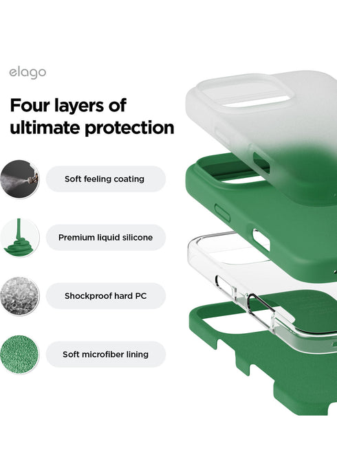 elago iPhone 16 Pro MAX Case Liquid Silicone
