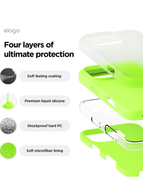 elago iPhone 16 Pro MAX Case Liquid Silicone