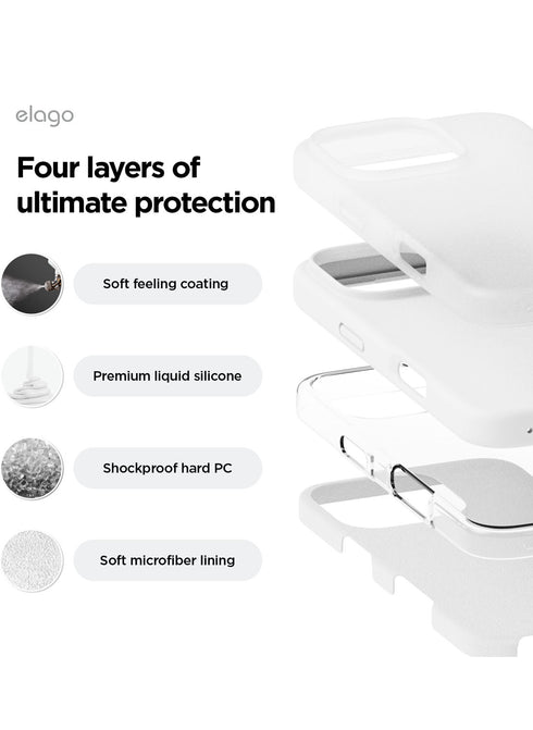 elago iPhone 16 PRO Case Liquid Silicone