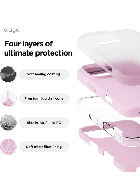 elago iPhone 16 Pro MAX Case Liquid Silicone