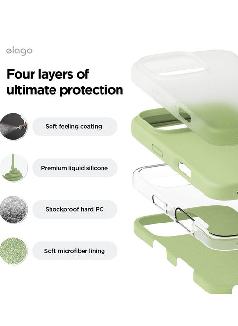 elago iPhone 16 Pro MAX Case Liquid Silicone