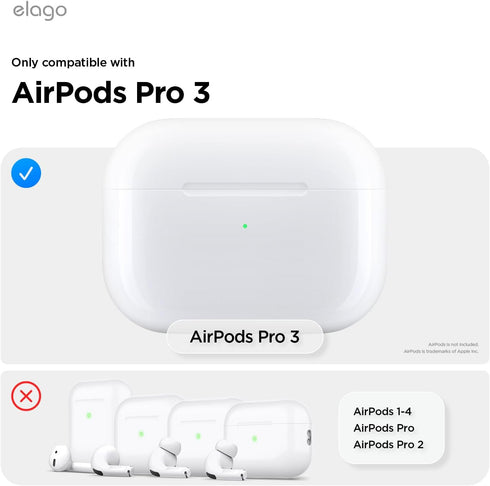 elago AirPods Pro 3 Case Clear Hang