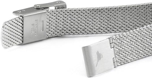 Olivia Burton Pearly Queen, Silver Dial Ionic Plated Steel Bracelet (34mm)