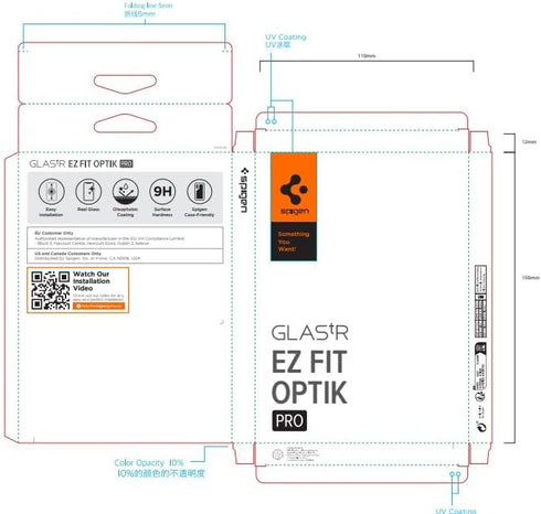 Spigen iPhone 17 Pro MAX Camera Lens Screen Protector GLAStR EZ Fit Optik PRO