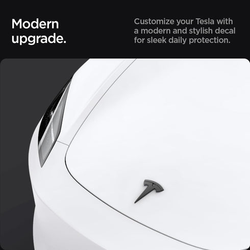 Spigen Tesla Model 3 (2024) Highland Front Emblem Logo Full Cover
