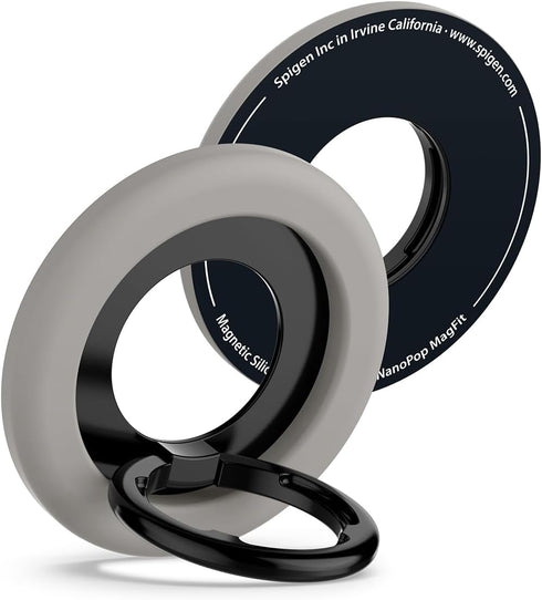Spigen Silicone Magnetic Ring Holder Nano Pop MagFit with Kickstand