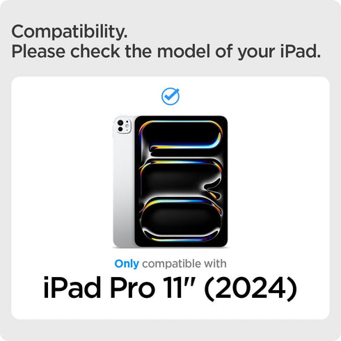 Spigen iPad Pro 11" M4 (2024) Case Air Skin Folio OneTap (Built-in Magnets)