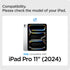 Spigen iPad Pro 11" M4 (2024) Case Air Skin Folio OneTap (Built-in Magnets)