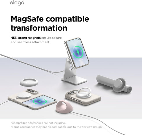 elago iPhone Duo Case Magnetic Silicone (MagSafe Compatible)