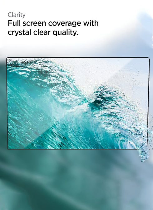 Spigen MacBook Pro 14" (2024/2023-2021) Tempered Glass Screen Protector GLAStR Slim