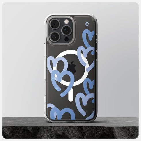 Spigen iPhone 16 Pro MAX Case Ultra Hybrid MAGFIT HEARTS