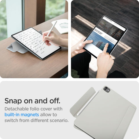 Spigen iPad Pro 11" M4 (2024) Case Air Skin Folio OneTap (Built-in Magnets)