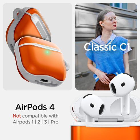 Spigen AirPods 4 Case Ultra Hybrid CLASSIC C1