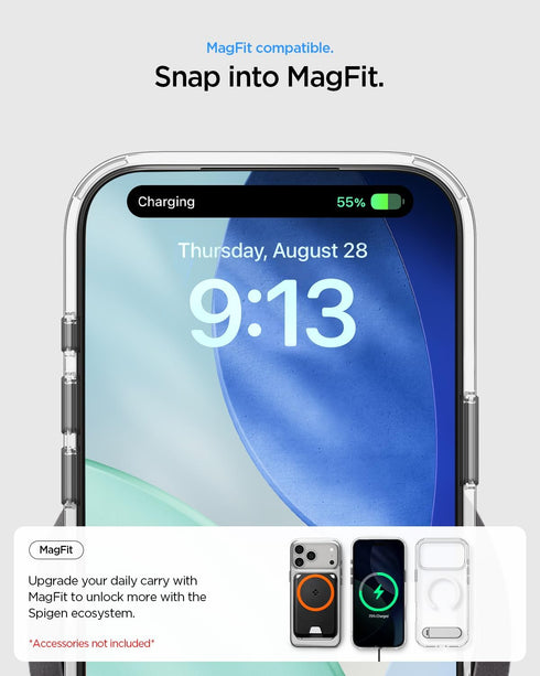 Spigen iPhone 17 Pro MAX Case Ultra Hybrid S MAGFIT