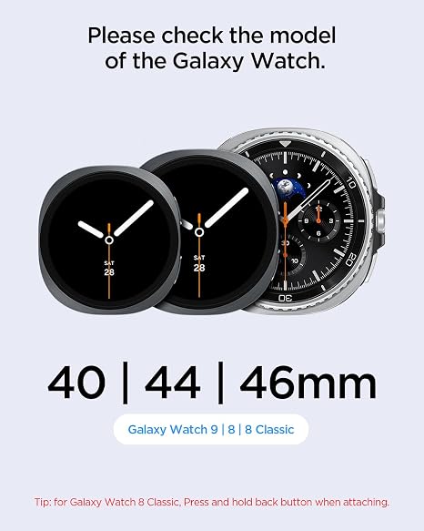 Spigen Samsung Galaxy Watch Band Series 9/8 44/40mm 8 Classic 46mm WBF1