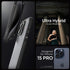 Spigen iPhone 15 PRO Case Ultra Hybrid FROST