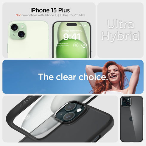 Spigen iPhone 15 PLUS Case Ultra Hybrid