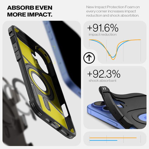 Spigen iPhone 16 PLUS Case Tough Armor MAGFIT (AI)
