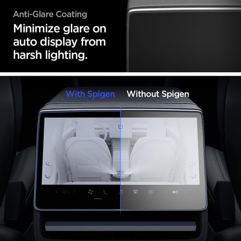 Spigen Tesla Model 3 (2025/2024) / Model Y (2025) Juniper REAR Anti-Glare Tempered Glass Screen Protector GLAStR Slim