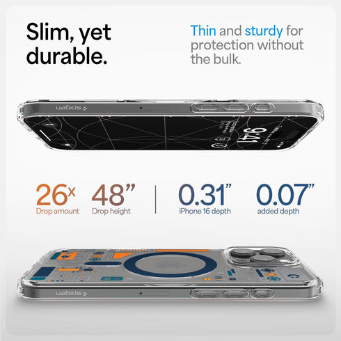 Spigen iPhone 16 Pro MAX Case Ultra Hybrid MAGFIT ANALOGUE