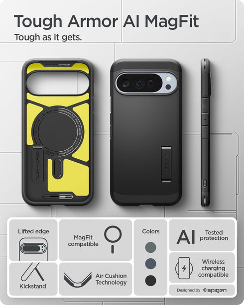 Spigen Google Pixel 10 Pro XL Case Tough Armor MAGFIT AI