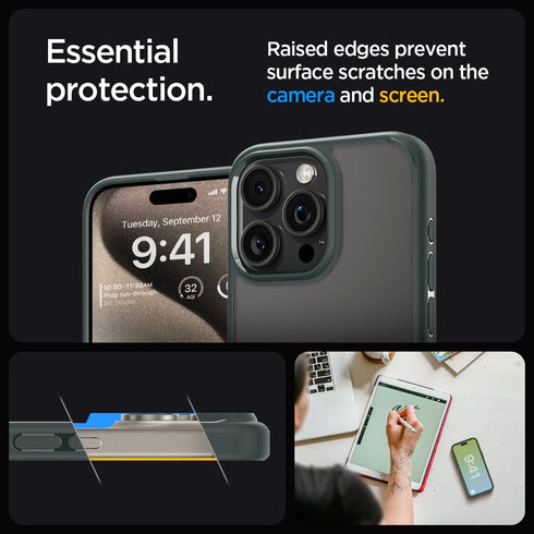 Spigen iPhone 15 PRO Case Ultra Hybrid FROST