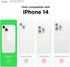 elago iPhone 14 Case Hybrid Clear
