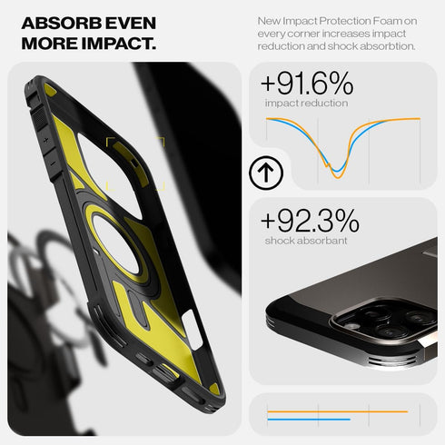 Spigen iPhone 16 PRO Case Tough Armor MAGFIT (AI)