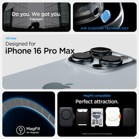 Spigen iPhone 16 Pro MAX Case Ultra Hybrid MAGFIT ZERO ONE